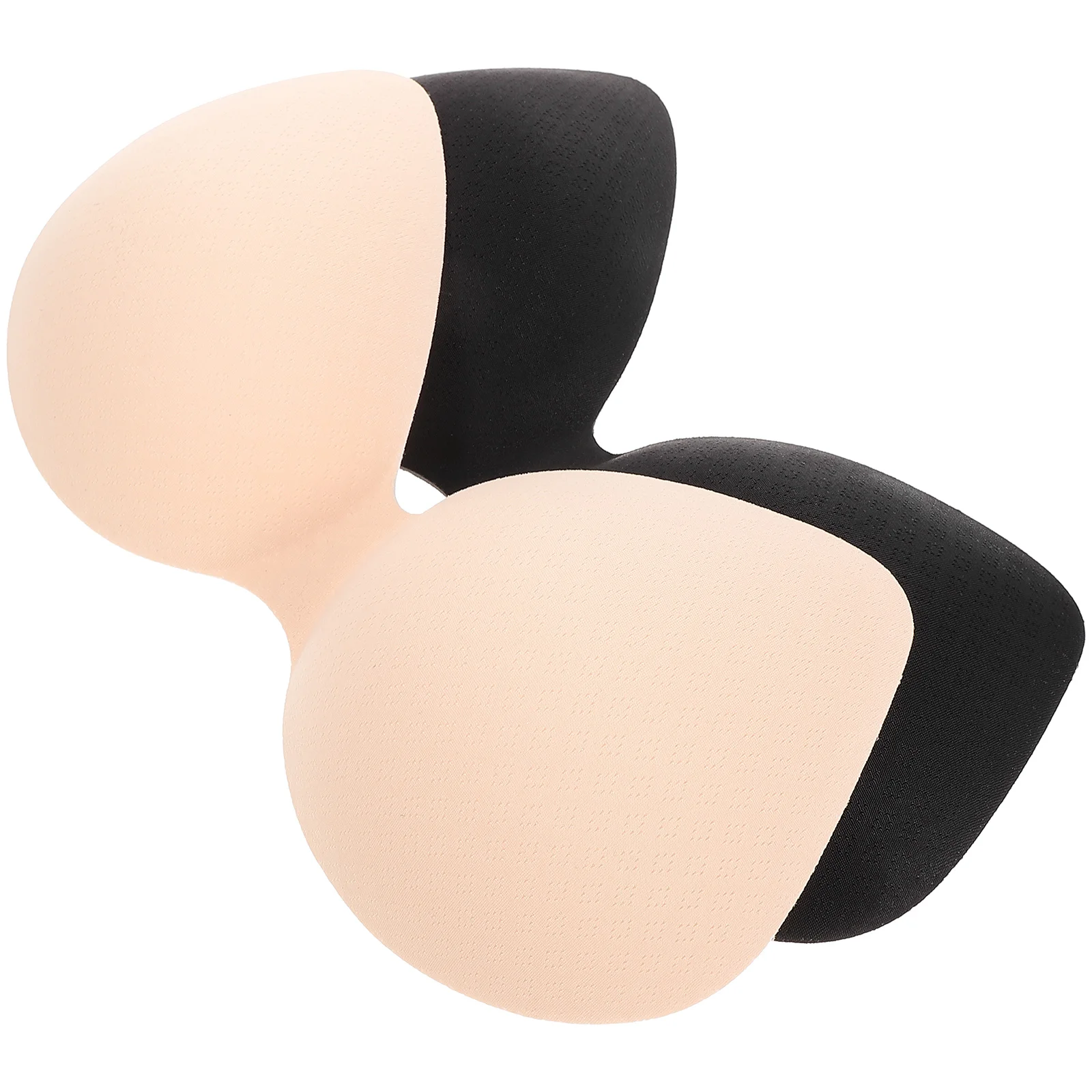 

2 Pcs Underwear Replacement Sponge-lined Coasters Breast Pads Supple Bra Padding Insert Sports Cotton Inserts Miss Girls