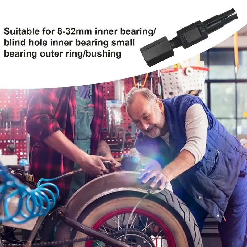 Penarik bantalan roda, alat penarik bantalan lubang buta, Collet baja, penarik Hub bantalan mobil, penarik Hub Internal dalam