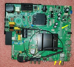 P150-2874V6.0  4K WiFi network TV motherboard 4 core 1.5G+8G    working good  Check the three specifications clearly