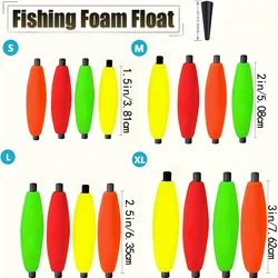 16pcs Pegged Foam Floats, Fishing Corks Bobbers For Saltwater Freshwater