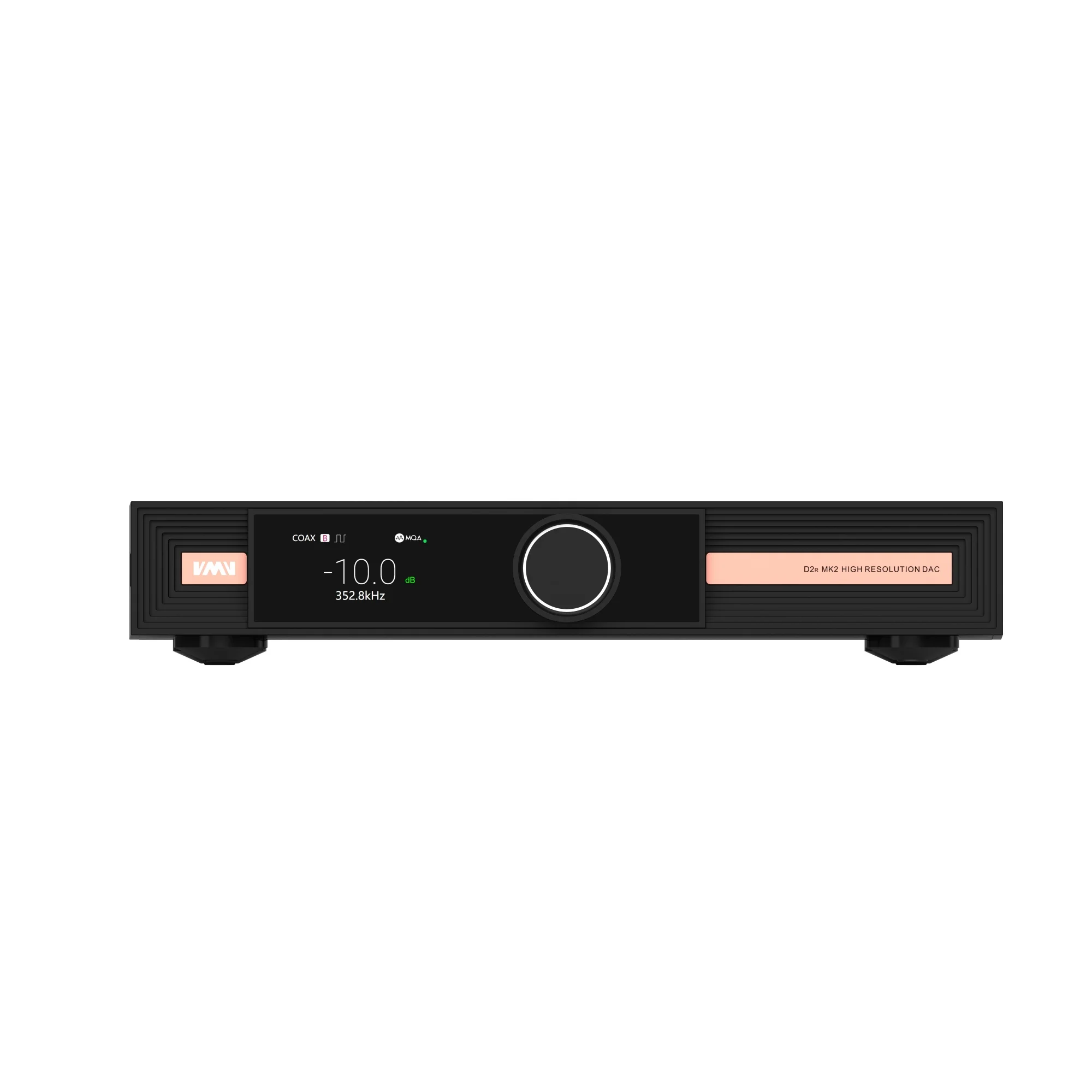 

SMSL D2R MK2 Flagship Hi-Res DAC with ES9038, MQA/MQA-CD/MQA-DSD Decoding, Supports DSD512/PCM768, Bt & XLR/RCA Output