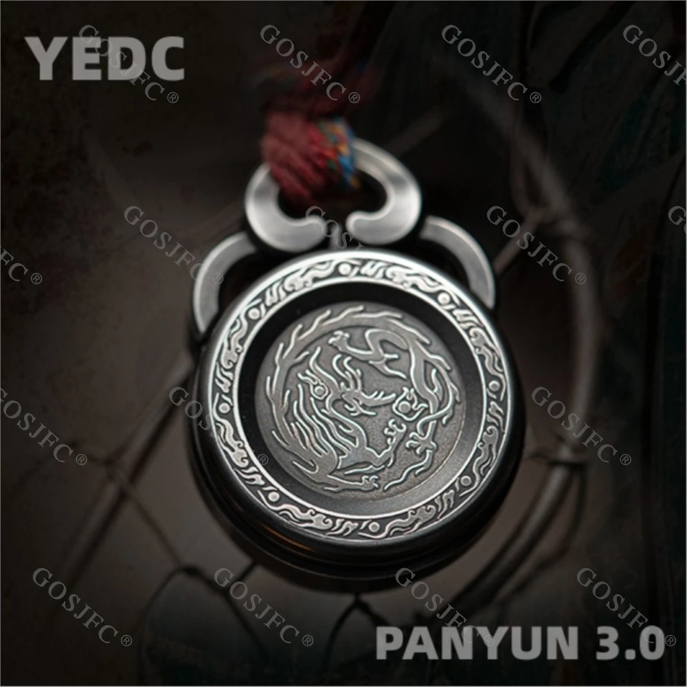 

YEDC PANYUN 3.0 Haptic Coin Stainless Steel Ratchet Fidget Toy Upgraded Stress Relief EDC Anxiety Toys