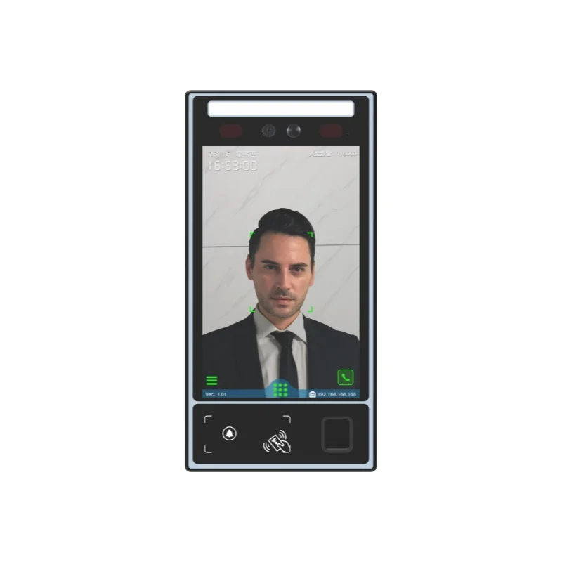 High Definition Biometric Time Attendance Device Face Recognition Fingerprint Palm Print With Sdk Reader Terminal