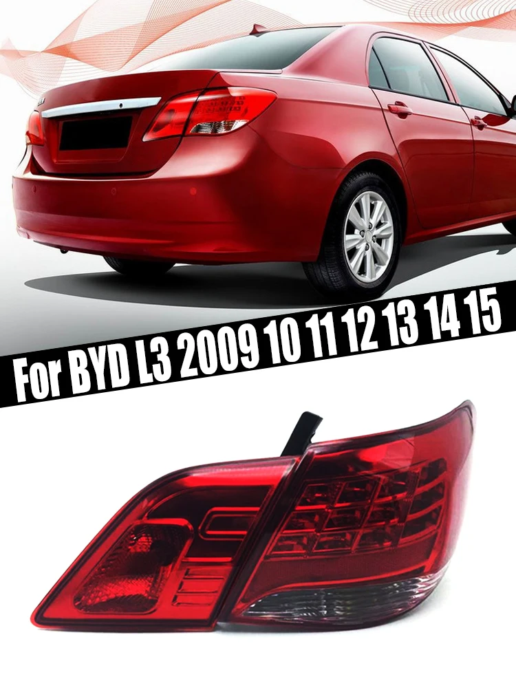 

Rear Tail Light Brake Light Reversing Lamp Turn Signal For BYD L3 2009-2015 Car Accessories