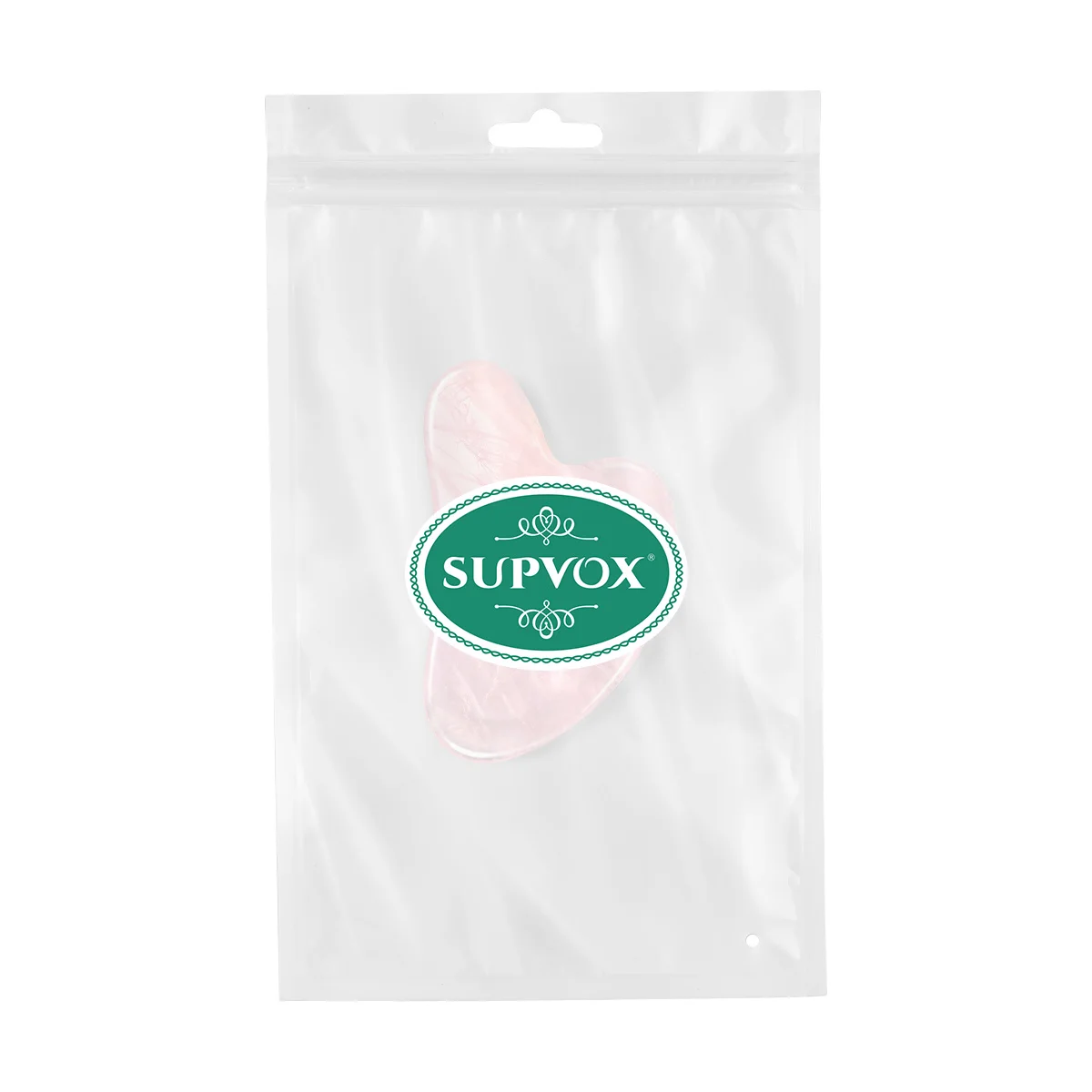 Supvox Różowa Kryształowa Deska do Masażu Skóry Twarzy i Ciała Spa Odżywia Skórę Nawilża Relaksuje Narzędzie do Masażu Skóry