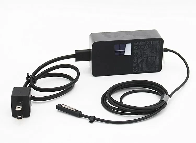 Suitable for microsoft surface pro 1/2 1536 1514 2-in-1 tablet pc power adapter 12v 3.6a 48w charger cable 5v 1a