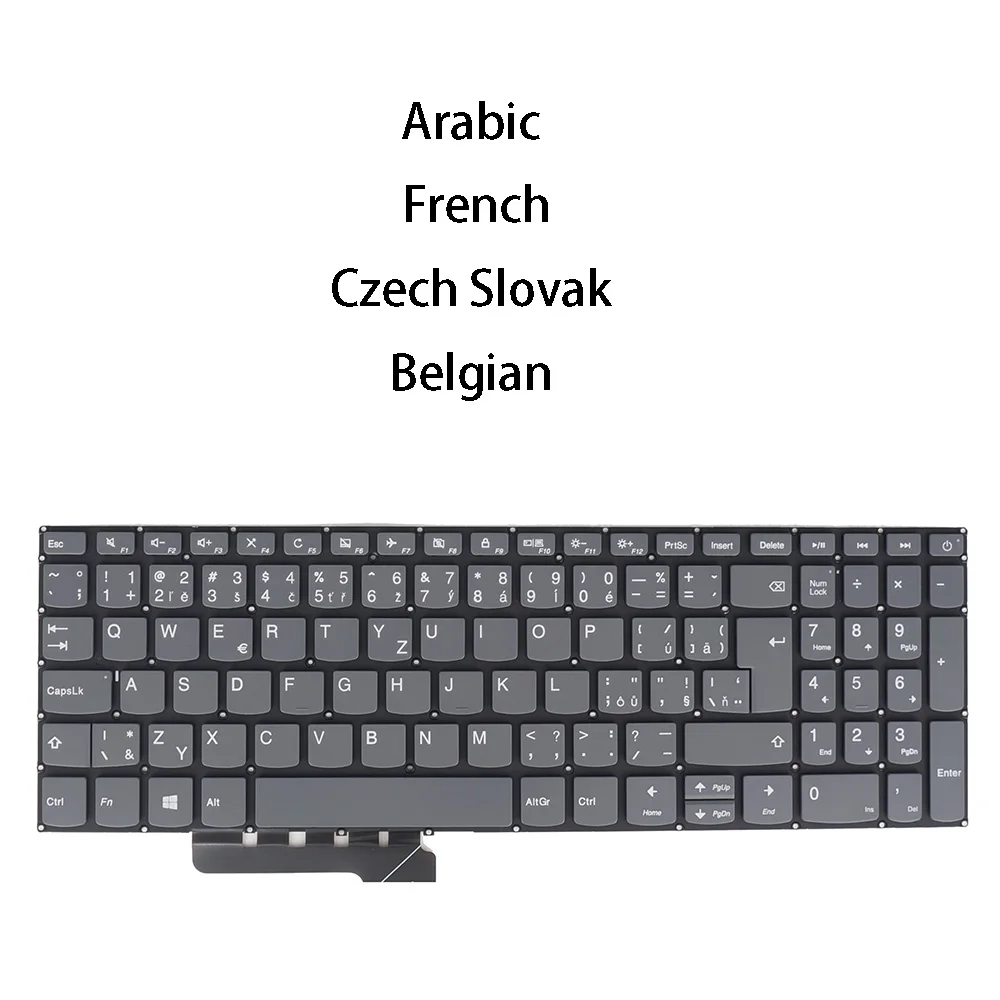 Keyboard For Lenovo 320R-15ISK 320R-17ABR 320R-17AST 320R-17IKB 320R-17ISK 330-15ARR Arabic French Belgian AZERTY Czech Slovak