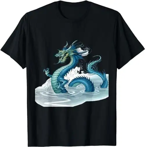 Camiseta de agua de dragón de hielo, sudadera 49494