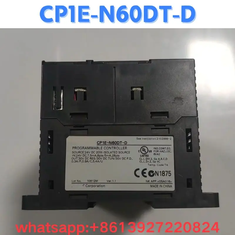 Prueba PLC CP1E-N60DT-D usada OK Envío rápido