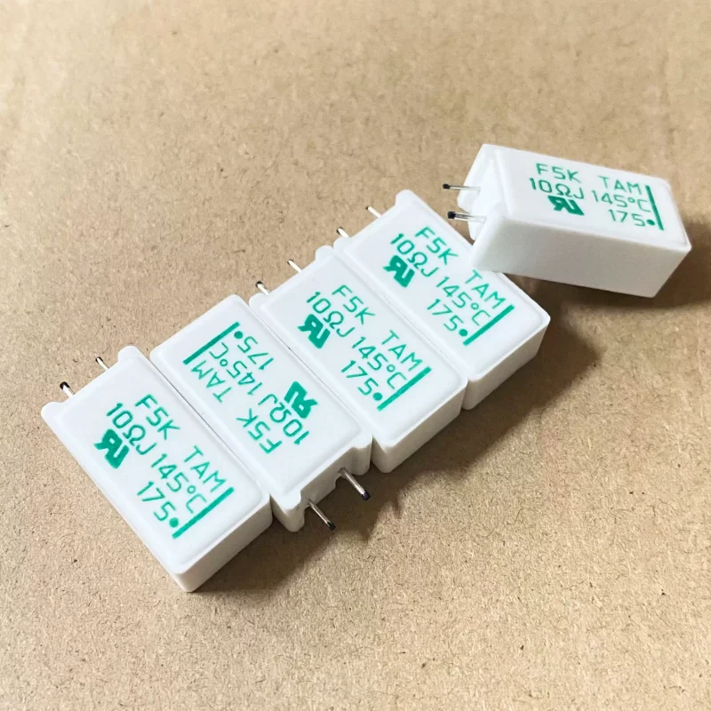 5-30pcs F5K TAM 10 Ω J 145 ℃ 5W 10R 5% F5K100J14 Japanese temperature cement resistor