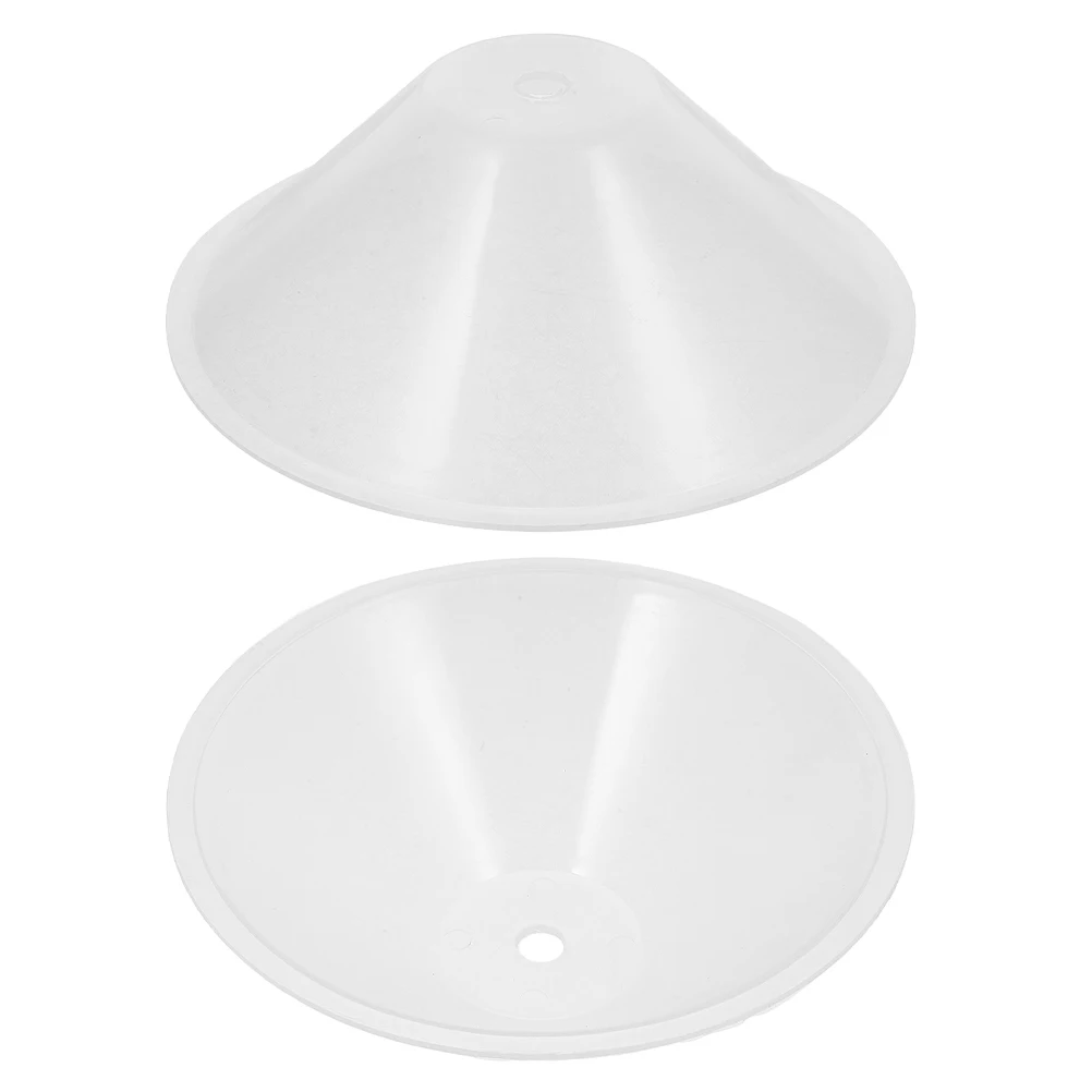 

2Pcs High Pressure Sprinkler Head Splash Guard Drift Guard Fan Shaped Nozzle Protector for Backpack Sprayer Cars Lawn Mower