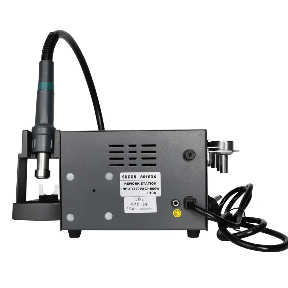 

SUGON 8610DX тепловая пушка для ремонта телефона профессиональный паяльник с горячим воздухом паяльная станция для распайки