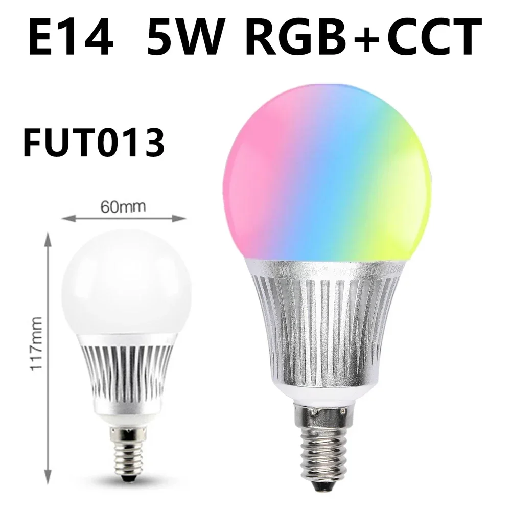 NIEUWE MR16 GU10 E14 E27 Miboxer 2.4G Led Lamp Led Licht 4W 5W 6W 9W 12W CCT RGB + CCT Draadloze Wifi Afstandsbediening LED Spotlight