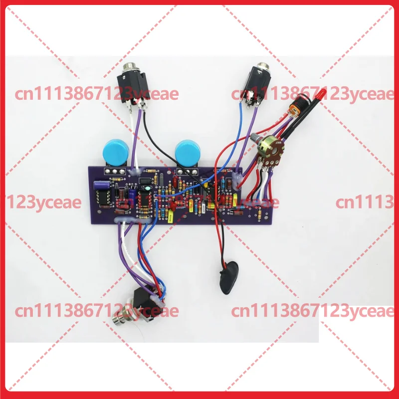 For DIY Electric Guitar Effect Pedal, Klon Centaur Clone Overdrive Distortion Circuit Board, Handmade Modification Part
