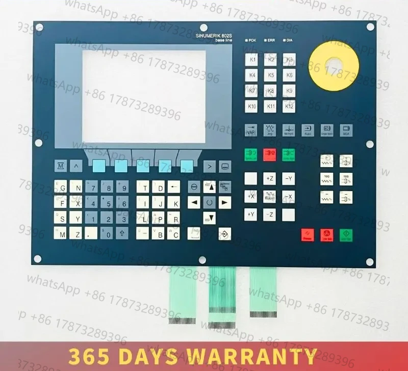 

Membrane Button Switch for 802S 6FC5500-0AA00-1AA0 Keypad Keyboard Membrane 802S 6FC5500-0AA00-1AA0