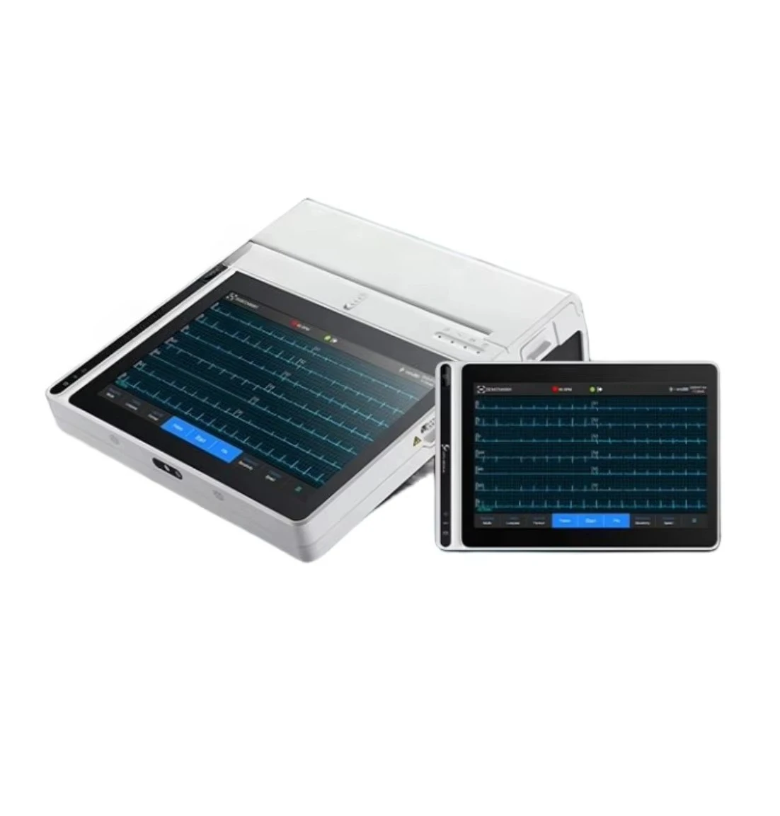 Portable Ecg Machine With Touch Screen Medical Electrocardiogram 3 Channel 12 Lead Portable ECG Machine