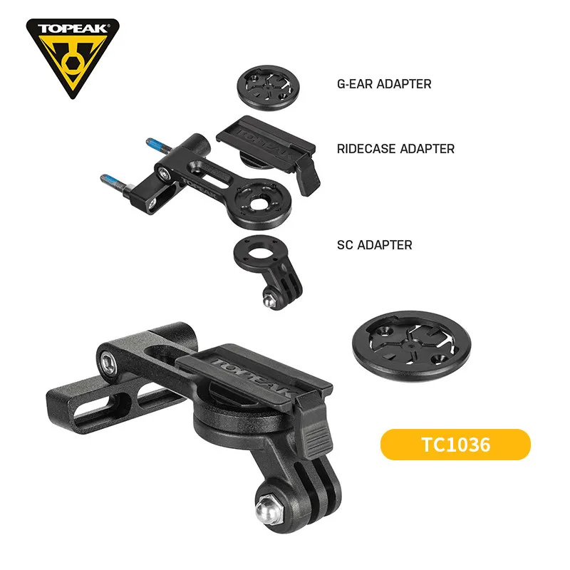 Topeak TC1033/TC1036 Bike Computer Stand Multifunctional Stand GPS Speedometer Camera Headlight Mount Support For Gopro Garmin