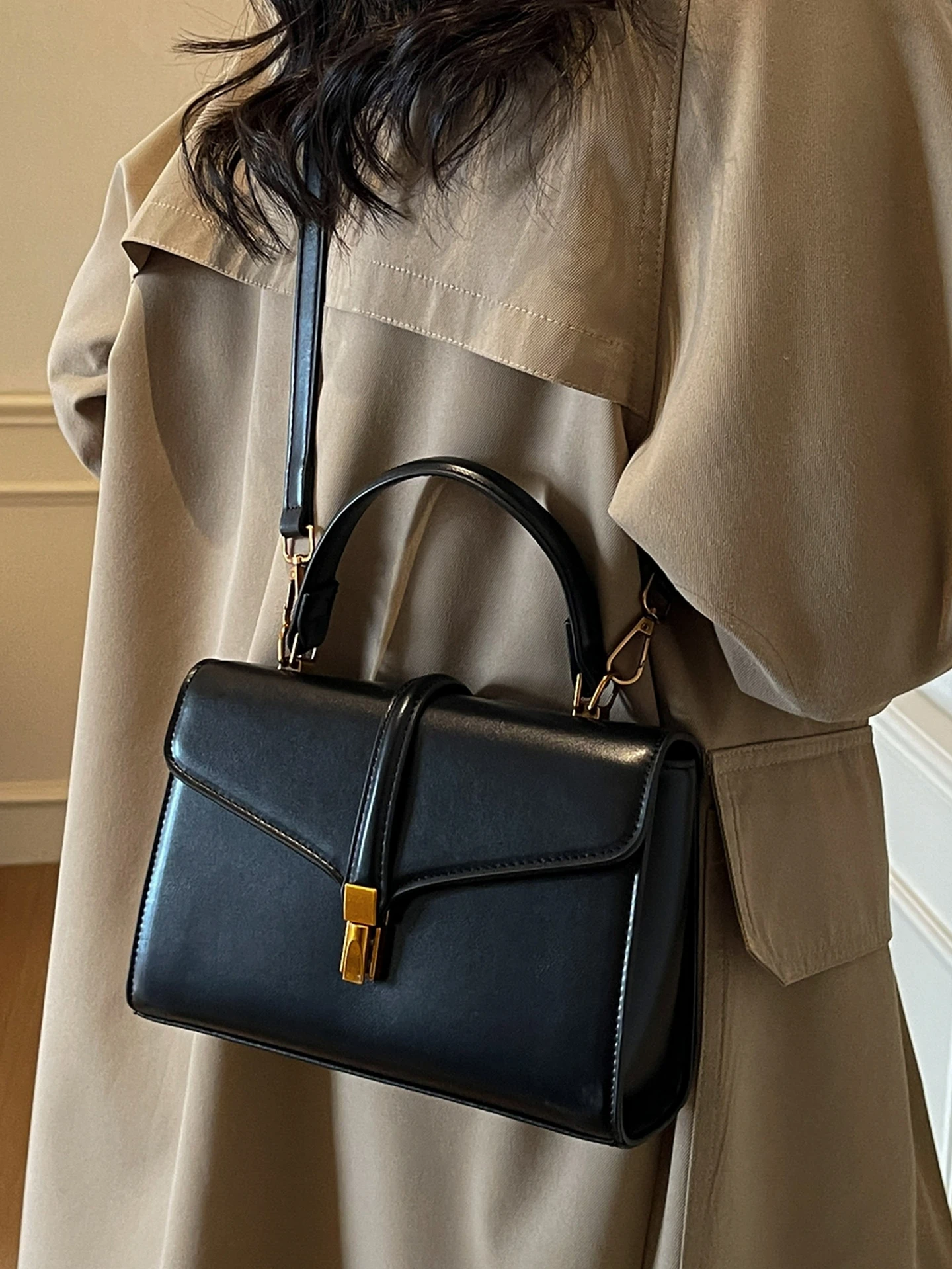 

High-End Vintage Handbag Sli Versatile Crossbody Phone Bag Small Square Bag Trendy 2025 New Model Faionable All-Match