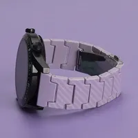 20mm 22MM WatchBand For Samsung Galaxy 6/4 Classic 5 Pro/Active 2/Gear S3 Carbon Fiber Bracelet Huawei watch GT 4/2e/3/Pro Strap