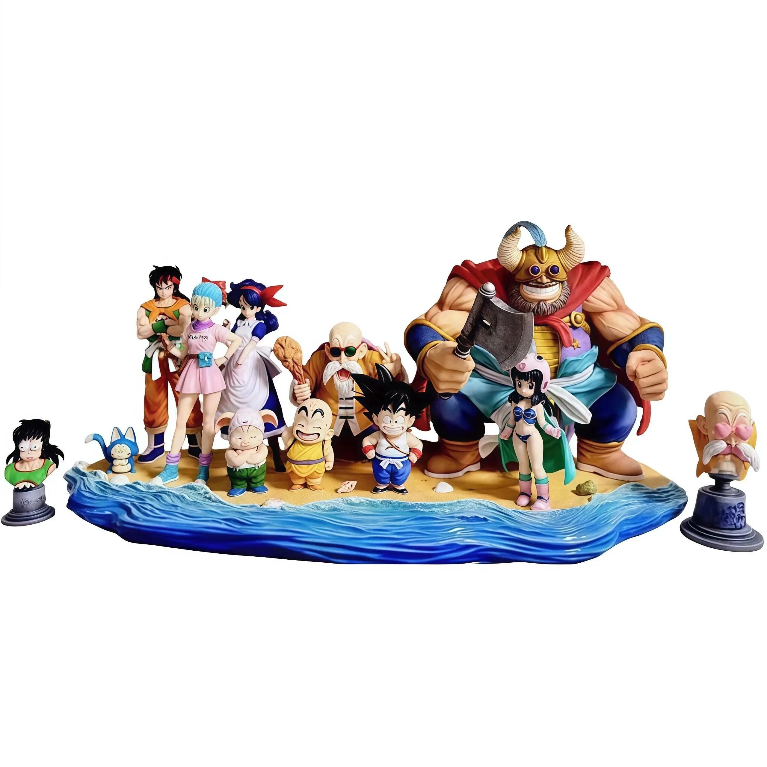 Dragon Ball Bulma Childhood Action Figure Collectible Statue GK Garage Kit Toy for Fans Surprise Gift Infinite Ranchi Series