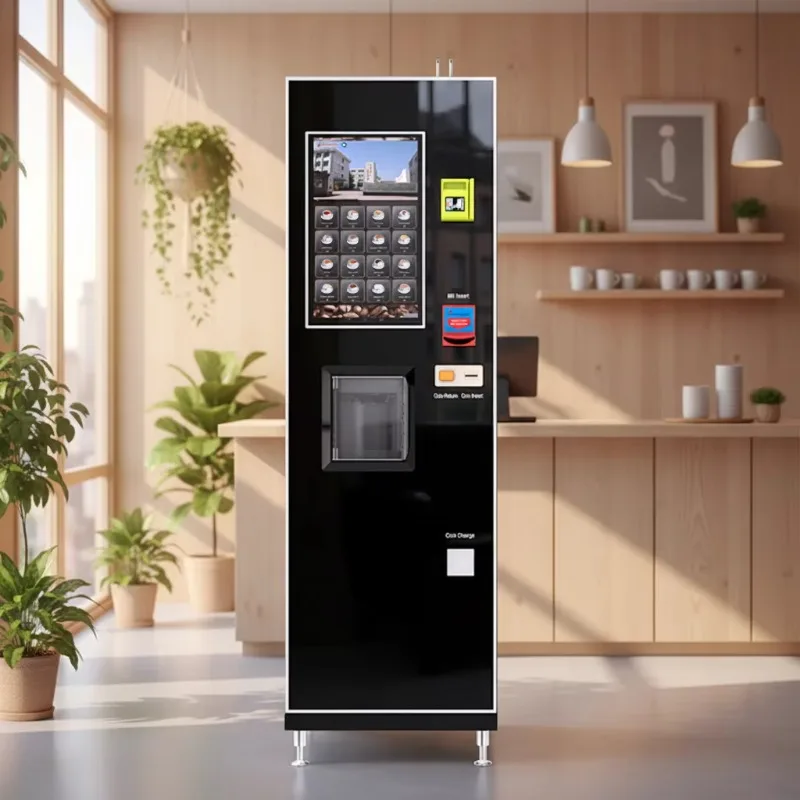 Best-selling hot coffee vending machine for multi-area use