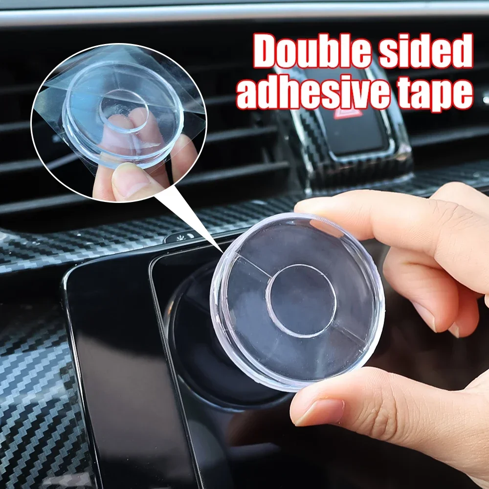 6/3/1PCS Transparent Cbale Winder Wire Management Multifunctional Cellphone Holder Stand Wall Bracket for Car Home Office