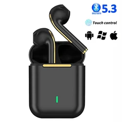 New J18 Earbuds True Wireless Earphone Noise Cancelling Bluetooth 5.3 Headset HD Business Headphone In-Ear Handsfree