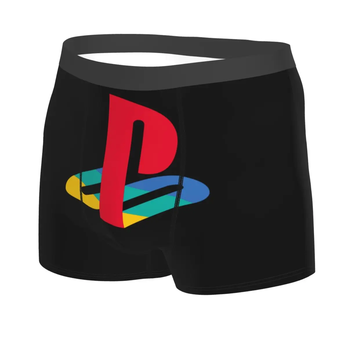Male Cool Playstation Underwear Game Gamer Gifts Boxer Briefs Breathable Shorts Panties Underpants