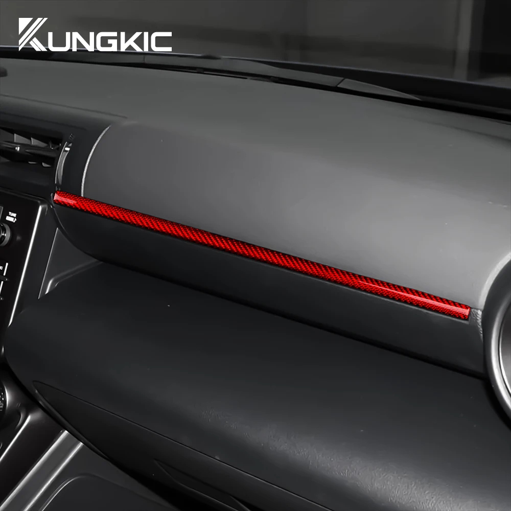 

Накладка на панель пассажирской стороны из настоящего сухого карбона для Subaru ZD8 BRZ ZN8 GR86 2021-2026 (левый/правый руль)