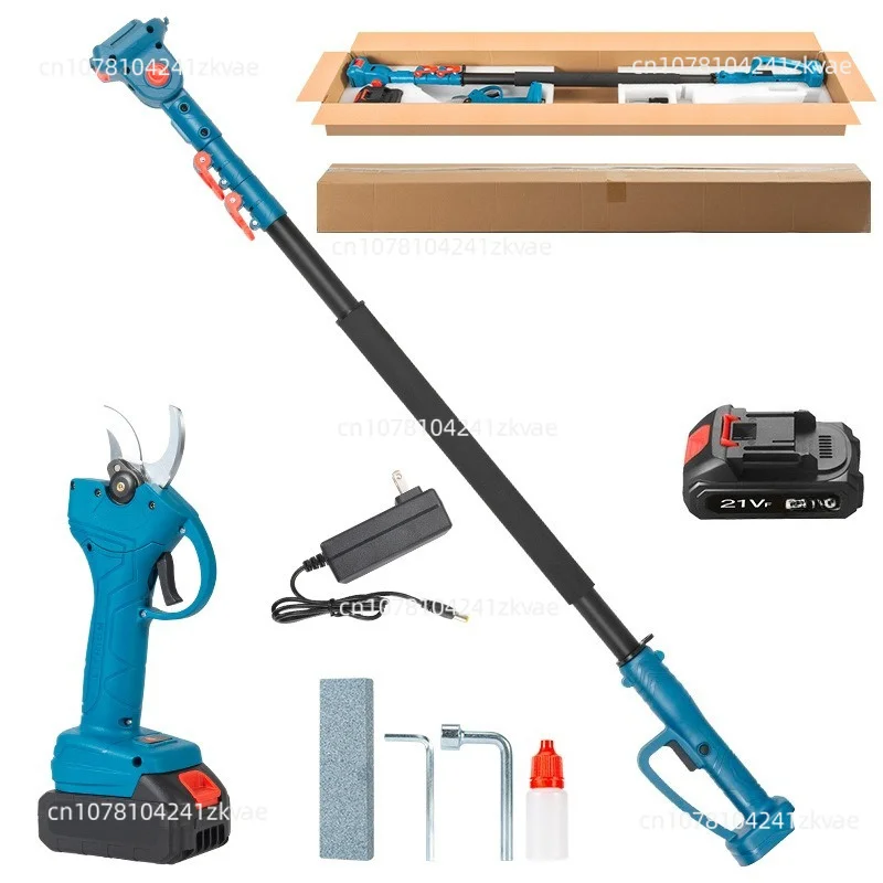 Electric Telescopic Rod for High Branches, Rechargeable Branch Pruning Tool