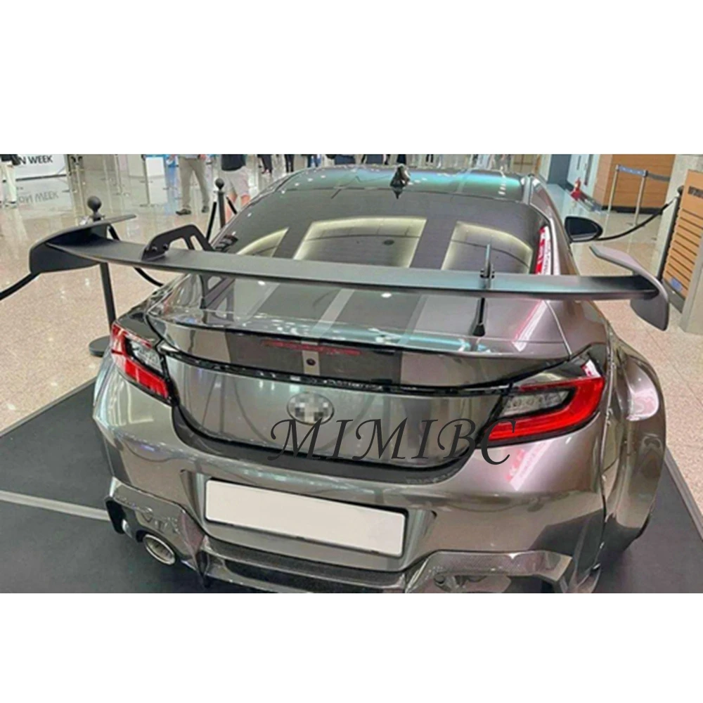 FOR Toyota GR86 Subaru BRZ GT86 High Quality Carbon Fiber FPR Primer Rear Trunk Lip Spoiler Wing A Style Fits