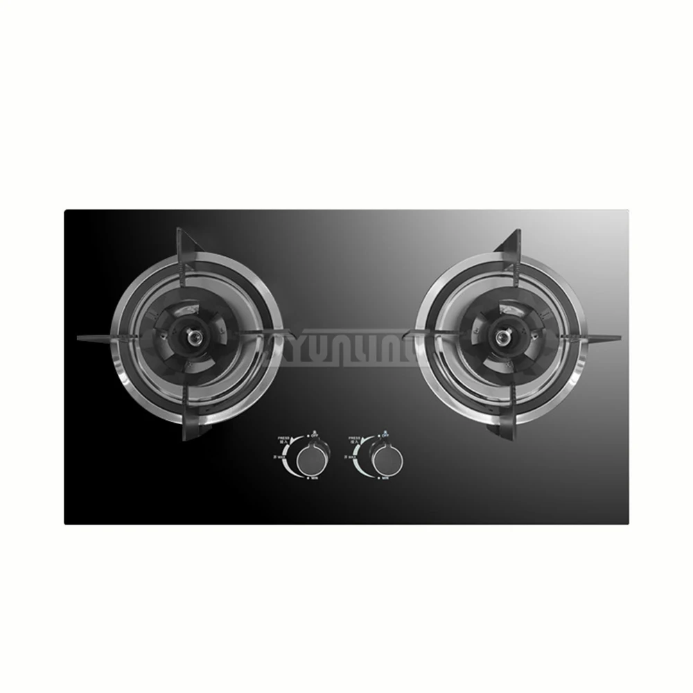 Embedded Double Stove Built-in Fierce Gas Cooktop Household Cooking Hob Cuisinière A Gaz