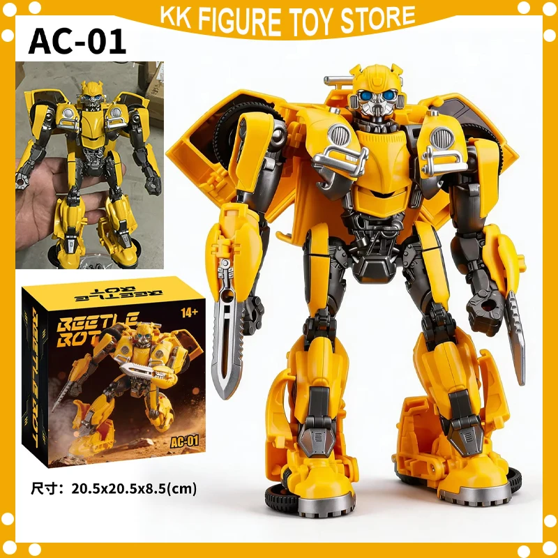 

Трансформируемая фигурка AC-01 Bumblebee (Бамблби) из фильма, увеличенная версия TC Soldier Bee, игрушка-трансформер.