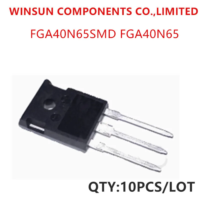 100% New Imported Original FGA40N65SMD FGA40N65 TO-247 IGBT Pipe Welder Commonly Used 40A 650V