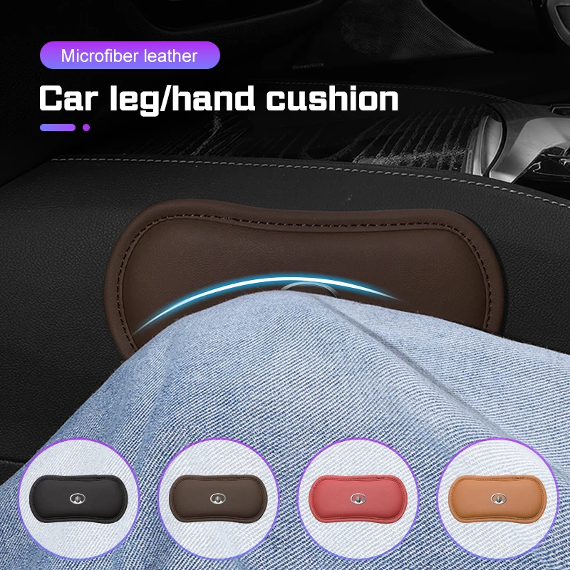 PU Leather Car Elbow Rest Pad Protection Mat For Great Wall GWM Poer Voleex C10 C30 C50 Steed Wingle Car Armrest Leg Knee Pad