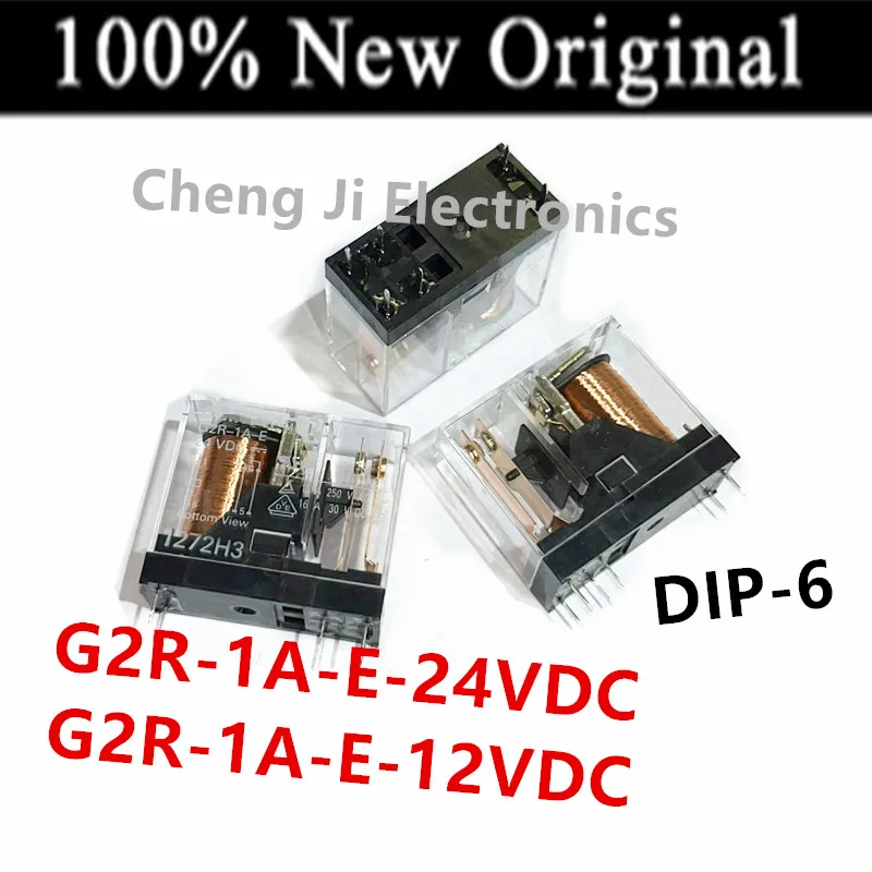 5-10PCS/Lot    G2R-1A-E-12VDC 、G2R-1A-E-24VDC    DIP-6    New Original Power Relay     G2R-1A-E-DC12V 、G2R-1A-E-DC24V