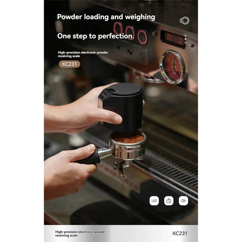 

A24P 0,1 г прецизионные весы для эспрессо прецизионные весы для эспрессо для подсчета и измерения кофейной гущи весы для кофе S
