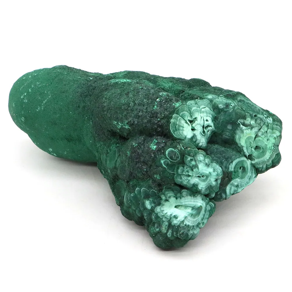 1069g 100% Natural Gemstone Malachite Crystal Rock Mineral Specimen for Home Decoration Decorative Stone Crafts DIY Making #W597