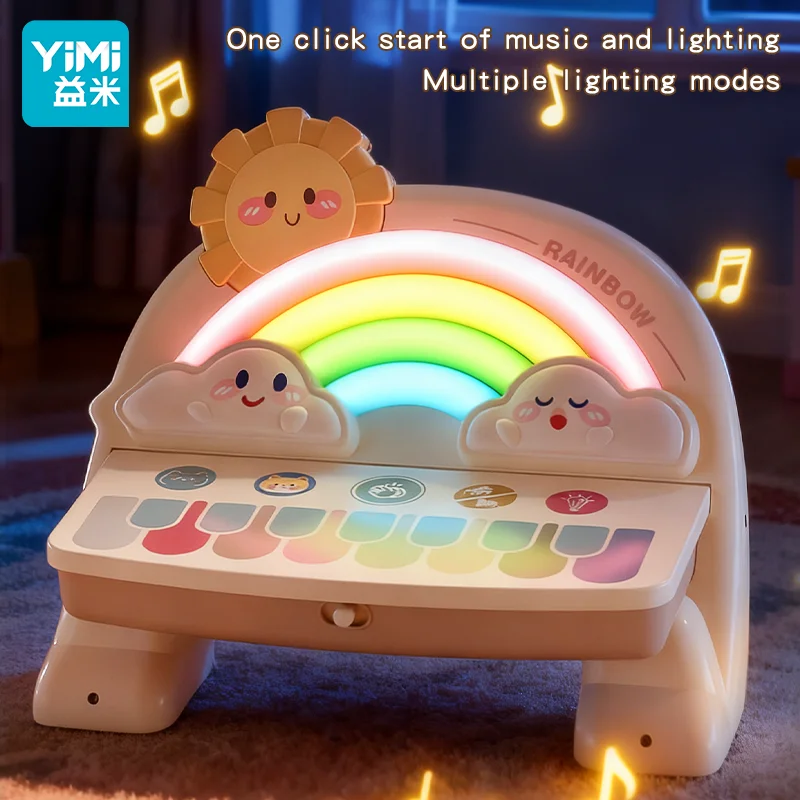 YIMI enfants Piano électronique multi fonction Piano Instrument de musique pour enfant clavier électronique Piano avec Microphone Musical