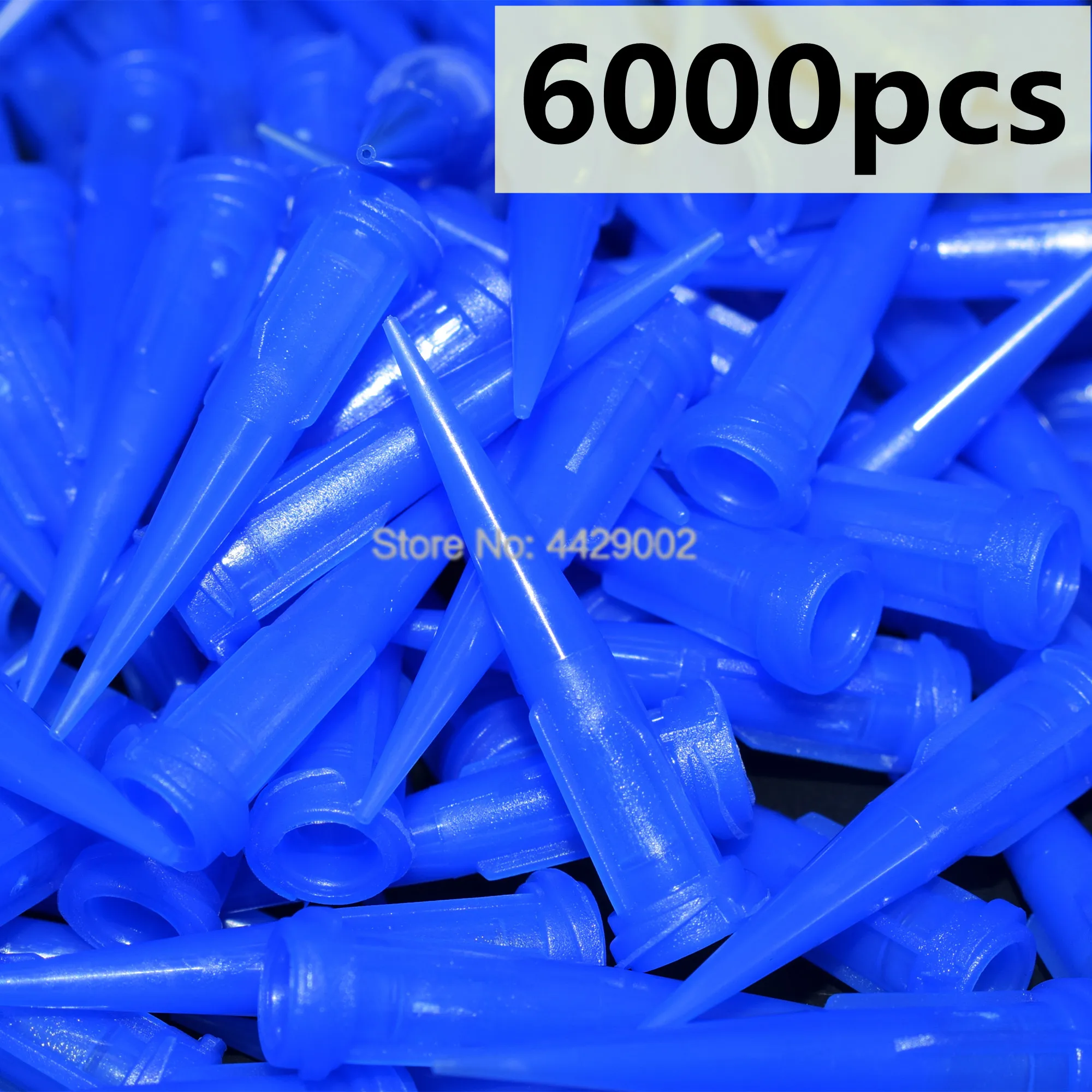 6000 Stück 22G konische Dosierspitzen für Klebstoffe, 30mm konische Dosier-Nadeln, konische stumpfe Spitzen, Set für Lötpasten-Spender – Detail 2