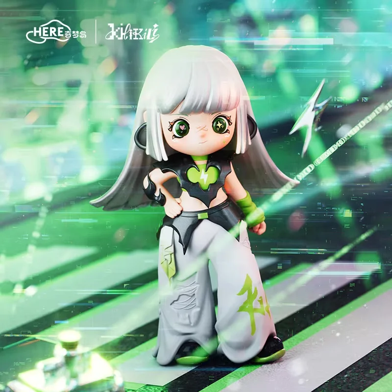 

Here Dream Island Kilikili Dream Source Code Series Blind Box Cyberpunk Style Fashion Desktop Decoration Friends Holiday Gifts