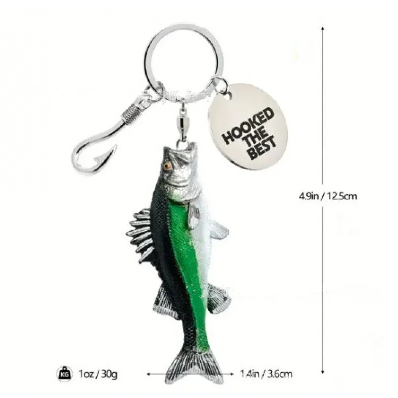 Simulation Fish Keychain, Marine Animal Pendant Gift