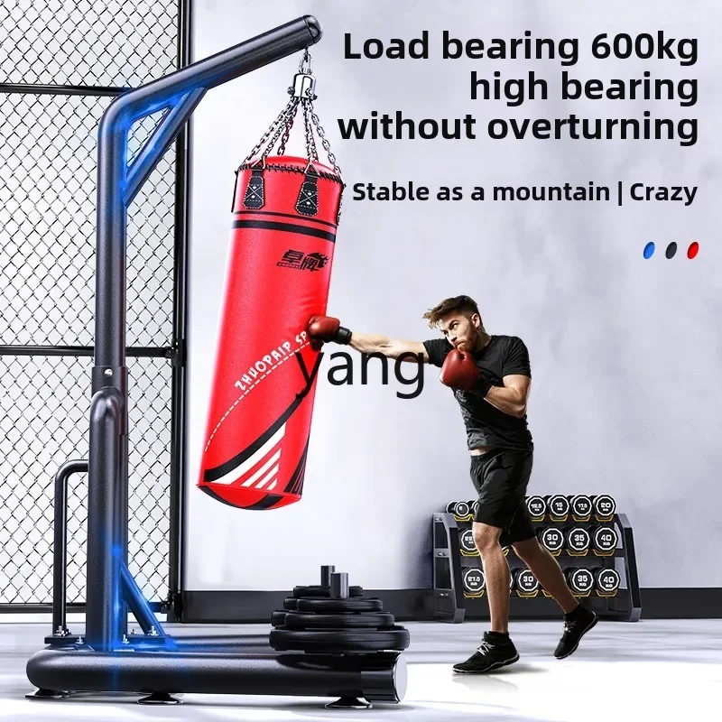 LTT Boxing Sandbag Hanging Shelf Vertical Home Sanda Adult Taekwondo