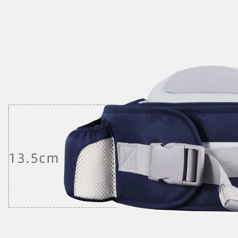 Suporte sling para bebê 2 a 24 meses, assento infantil, respirável, com cinto canguru para cintura, para crianças