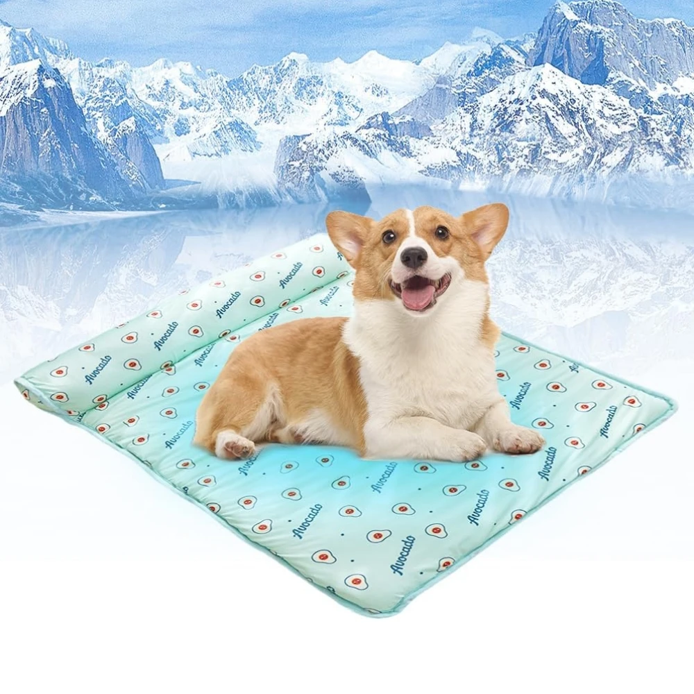 

Dog Cooling Mat Cooling Summer Pad Mat Pet Sleeping Mat Bed for Dogs Cat Breathable Blanket Sofa Washable Breathable