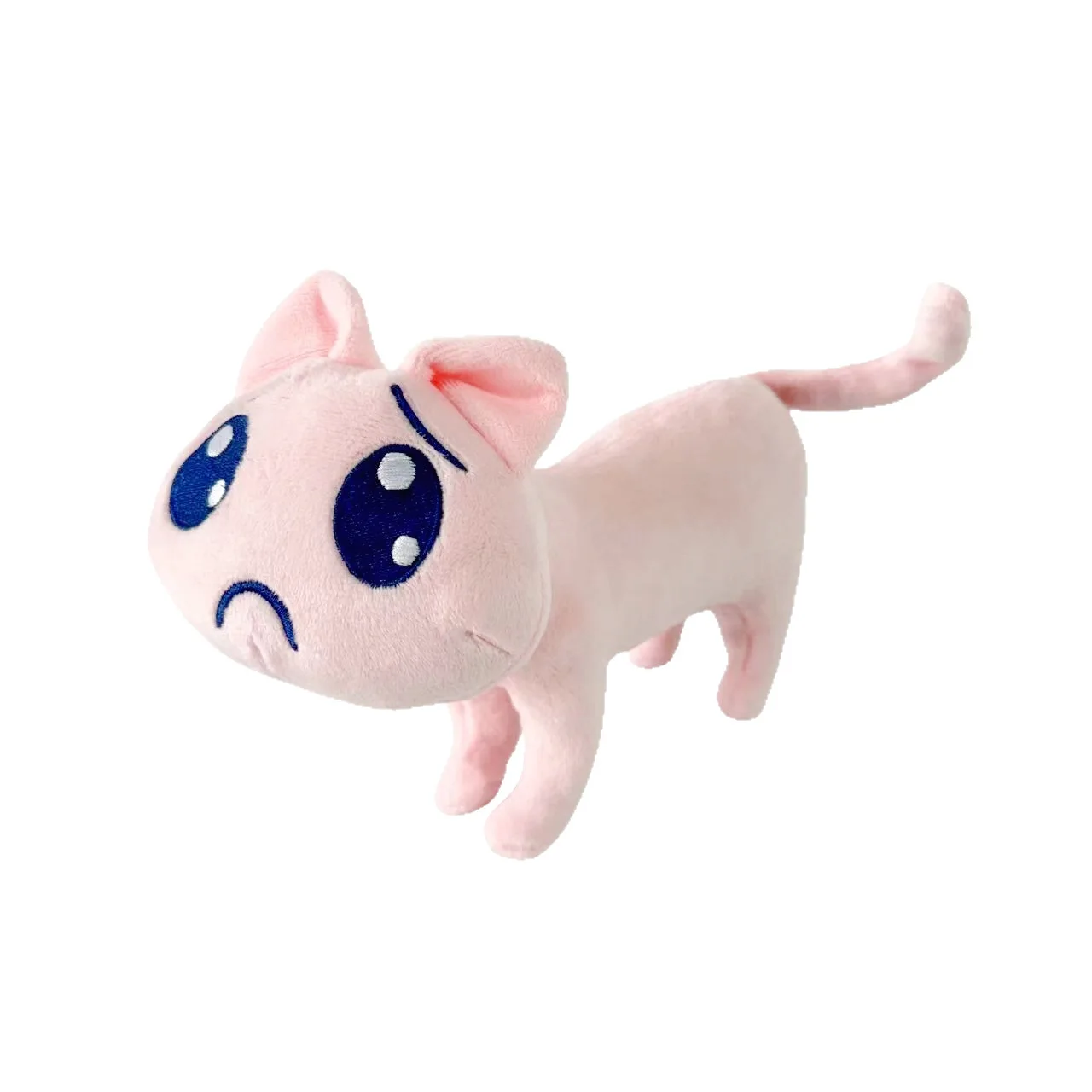Kawaii الكرتون لعبة المحتاجة فتاة جرعة زائدة كانجيل تأثيري A P الوردي القط كوس السكر A P القط ألعاب من نسيج مخملي للأطفال عيد ميلاد هالوين هدية