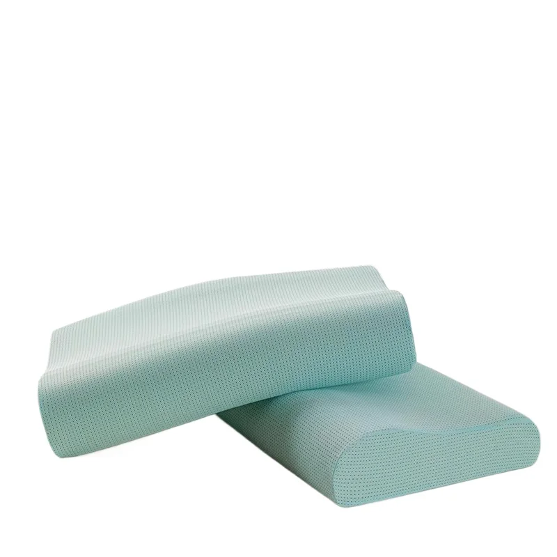 Silicone cervical spine pillow, special cervical spine protection for sleeping, no collapse and no deformation pillow core