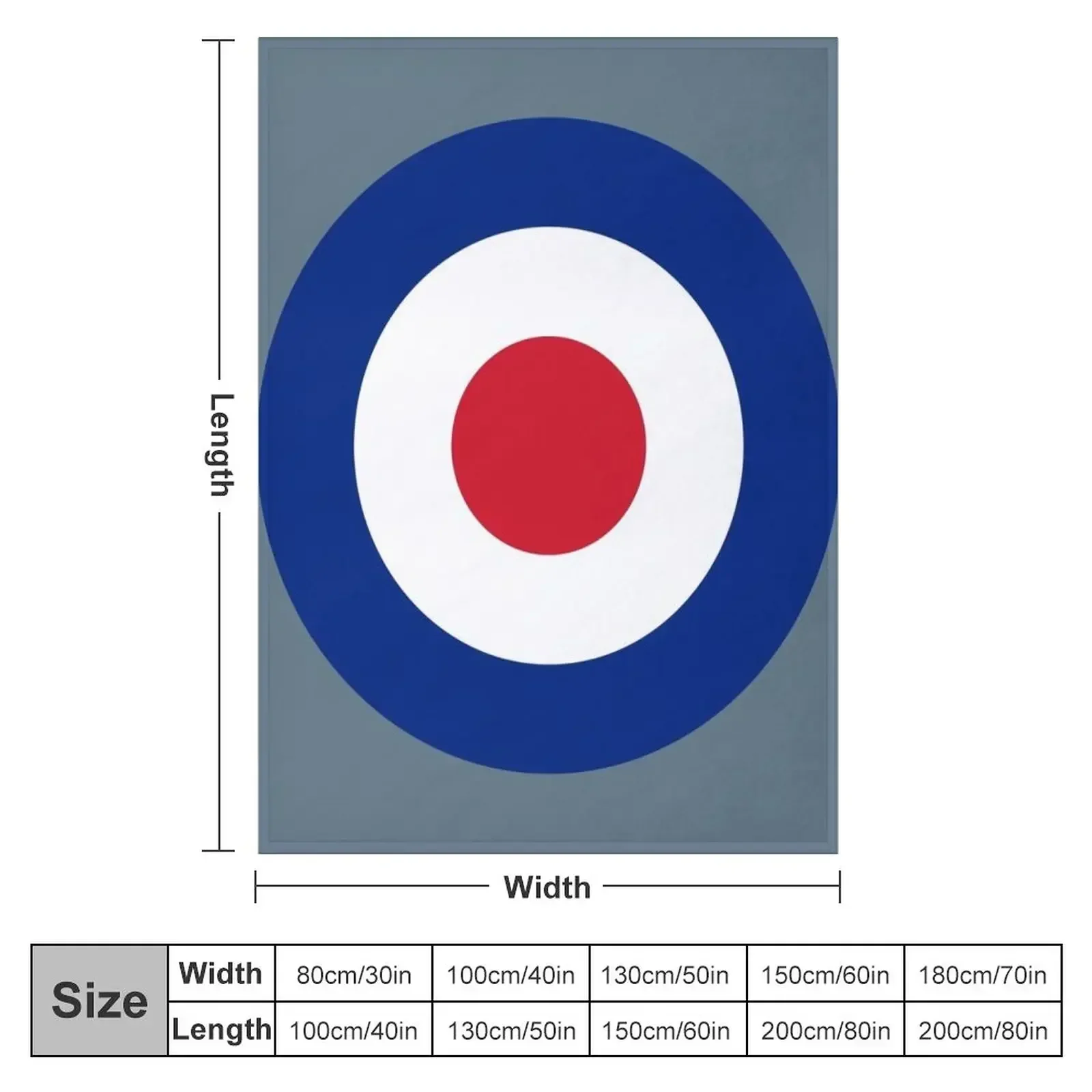 Royal Air Force - Roundel Throw Blanket Soft Big blankets ands Bed Blankets