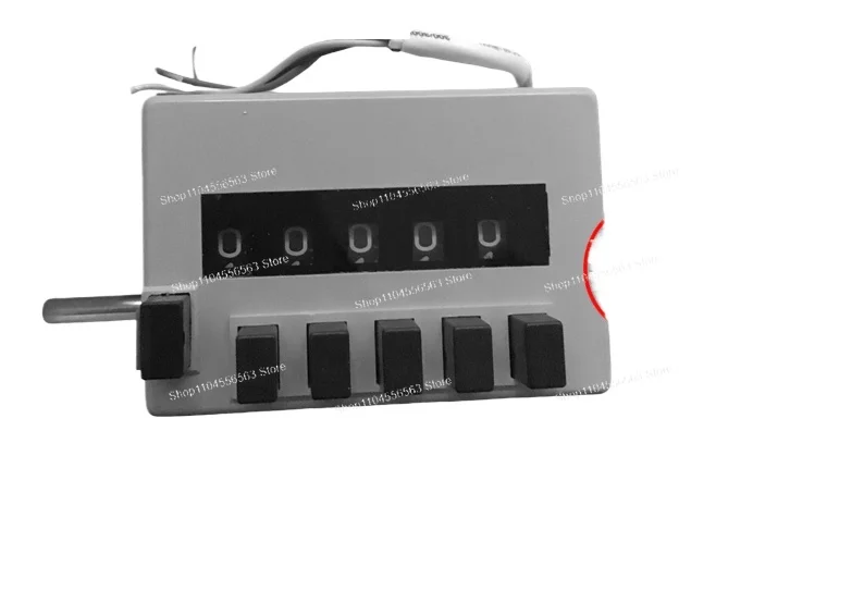 J250S & J250-001 Mechanical Preset Counter, 5-Digit Industrial Counter for Production & Batch Control