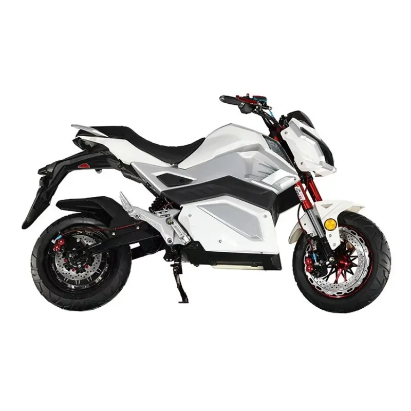 Velocidad máxima del motor 2000W de la motocicleta eléctrica de gama alta de Zuimi 72V de 80 km/h gama máxima de 140 km